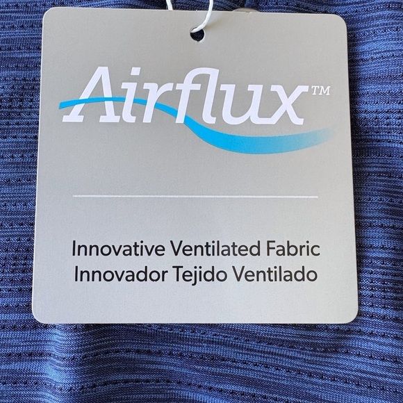 PGA TOUR Airflux Size XLT Dark Blue 
Sun protection UPF 40 - Picture 7 of 9